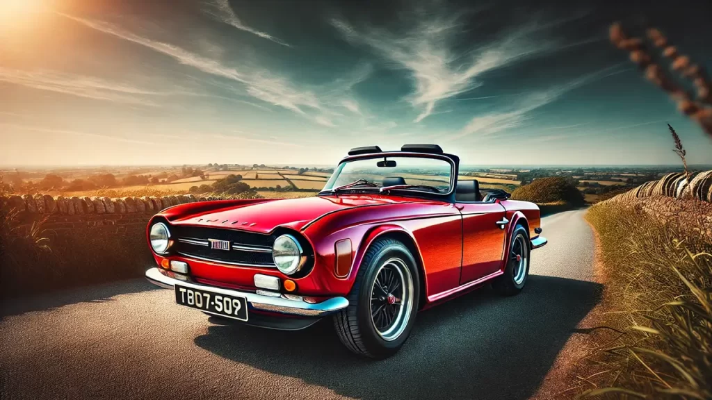 Triumph TR6 Carros Conversíveis Antigos