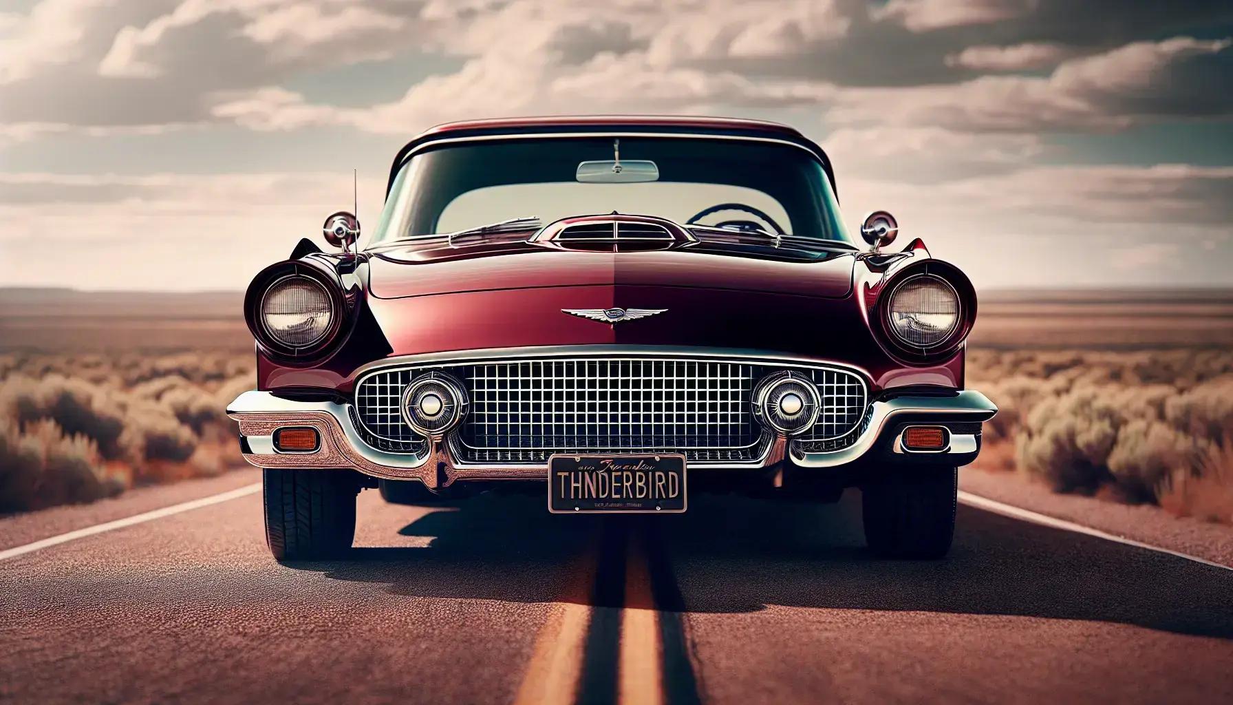 Ford Thunderbird carros antigos dos anos 60