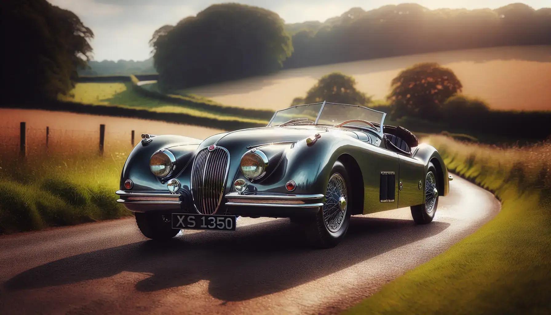 Jaguar XK120 Jaguar XK120 Carros Antigos de 1950