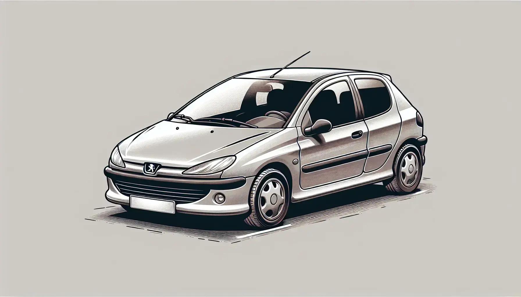 Peugeot 206 Peugeot 206 carros antigos de 2000