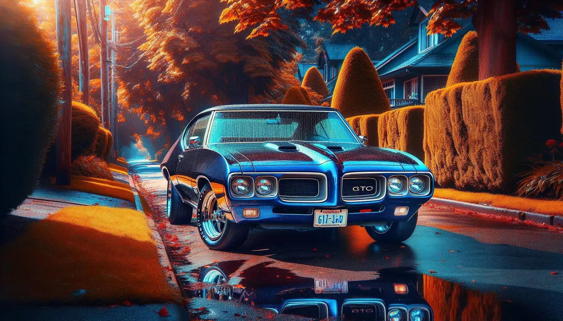 Pontiac GTO carros antigos dos anos 60