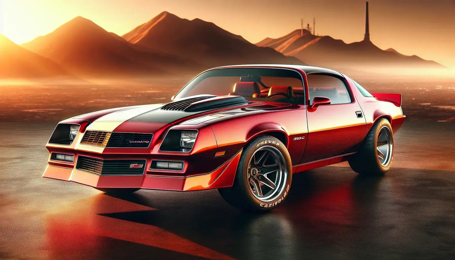 Chevrolet Camaro IROC‑Z Chevrolet Camaro IROC‑Z carros antigos dos anos 80