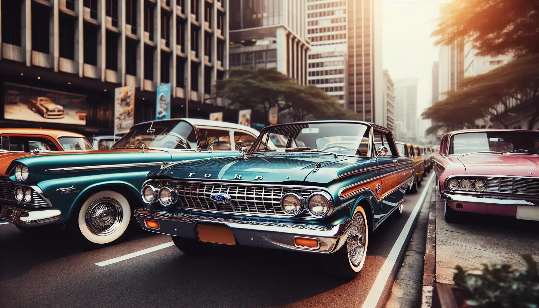 10 carros antigos da ford anos 60 que fizeram história