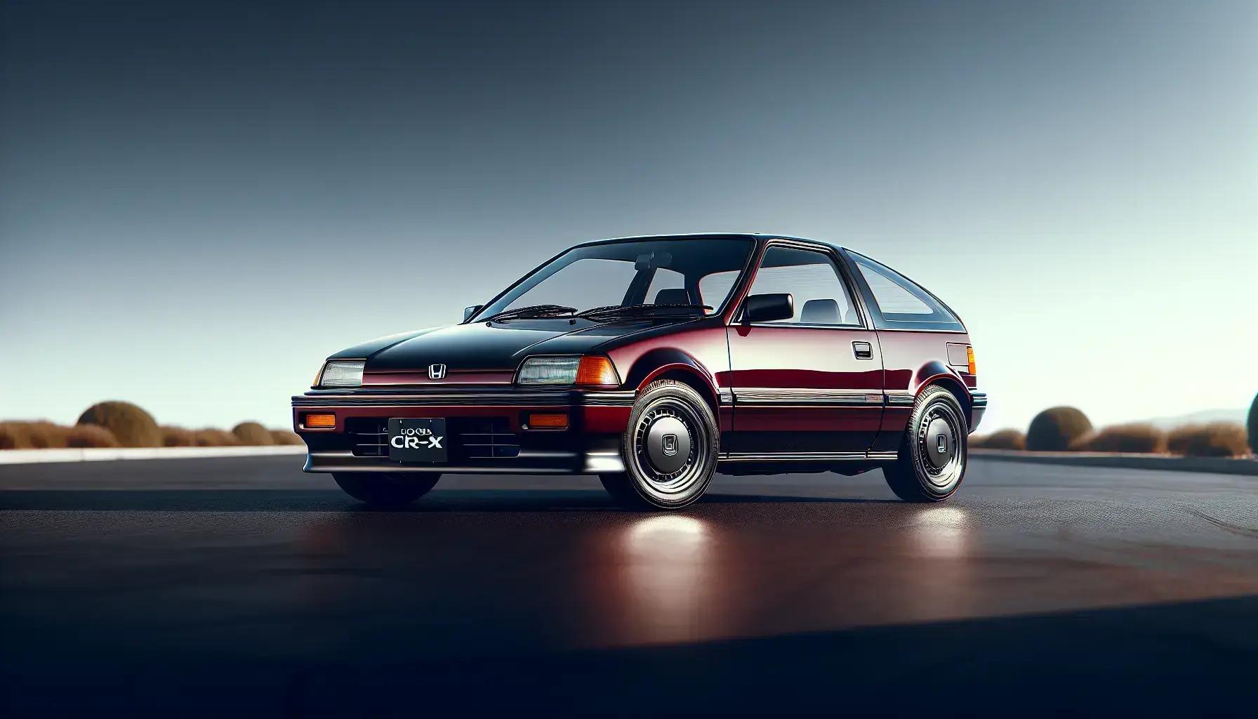 Honda CR‑X Carros Antigos da Honda