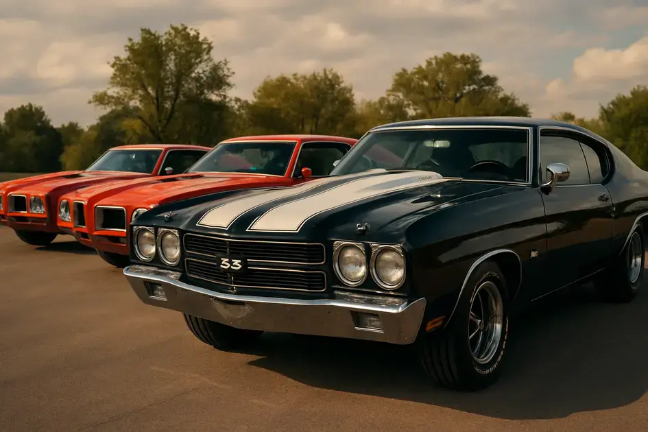 10 Carros Antigos e Potentes para Relembrar com Nostalgia