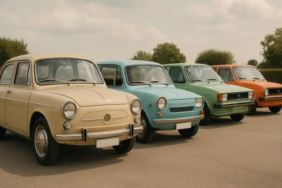 10 carros antigos econômicos que definiram uma geração