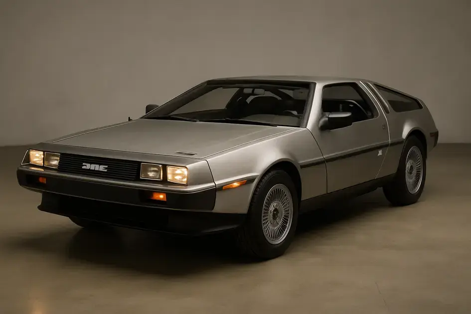 DeLorean DMC‑12 DeLorean DMC‑12 Carros Antigos Famosos