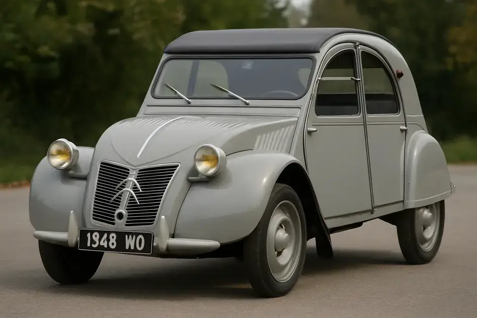 Citroën 2CV Carros Antigos Mais Econômicos
