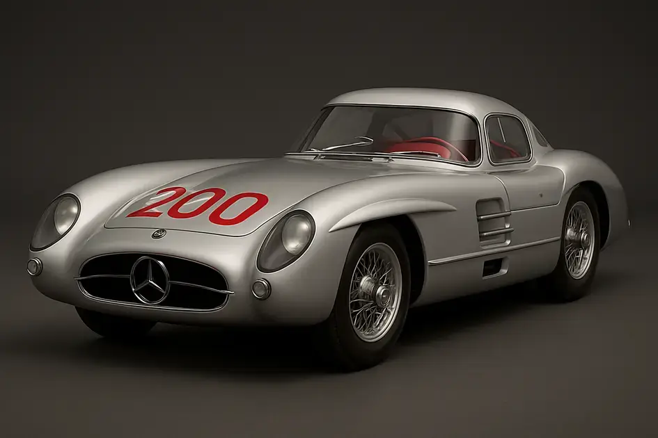 Mercedes‑Benz 300 SLR Uhlenhaut Mercedes‑Benz 300 SLR Uhlenhaut Carros Antigos Mais Caros do Mundo
