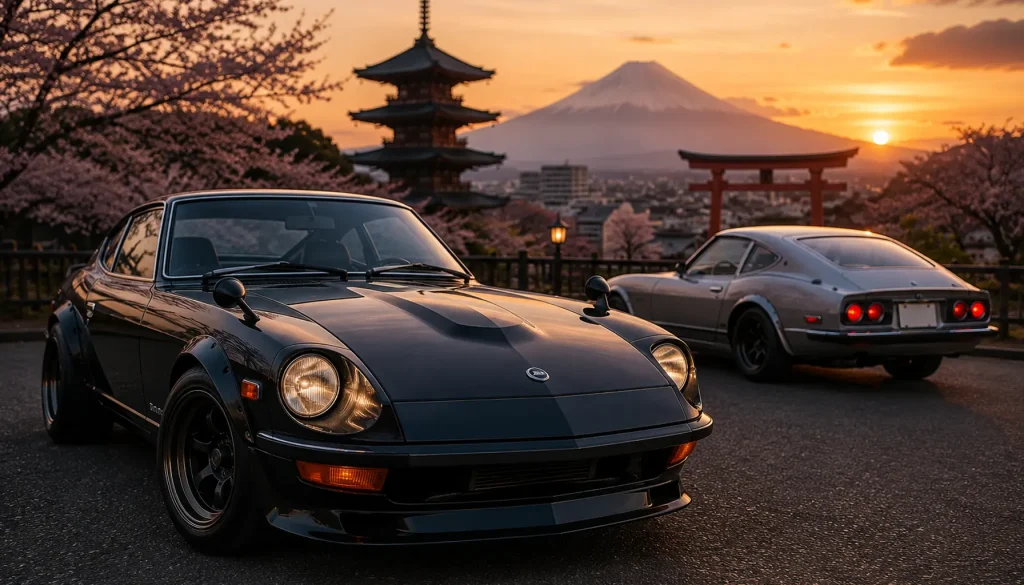 carros japoneses antigos