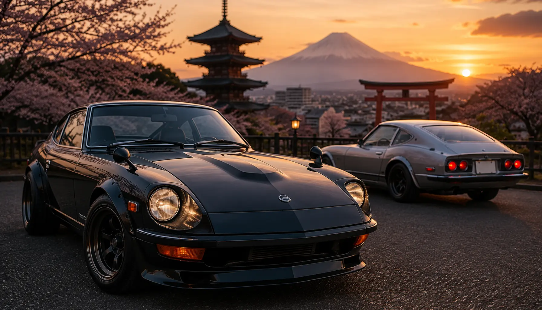carros japoneses antigos