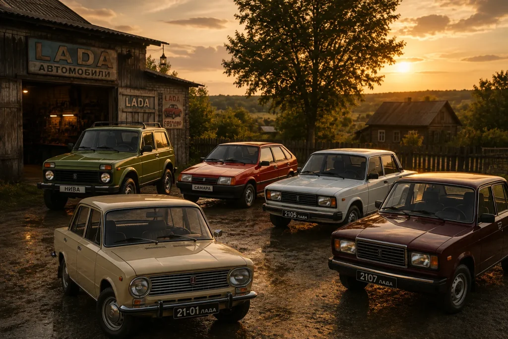 5 modelos de Carros Antigos Lada que todo admirador de clássicos deveria conhecer
