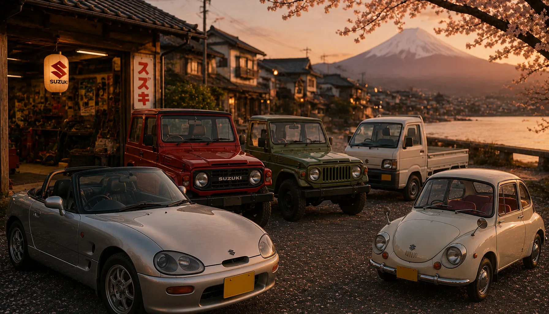 Clássicos Japoneses que Conquistaram o Mundo Carros Suzuki Antigos