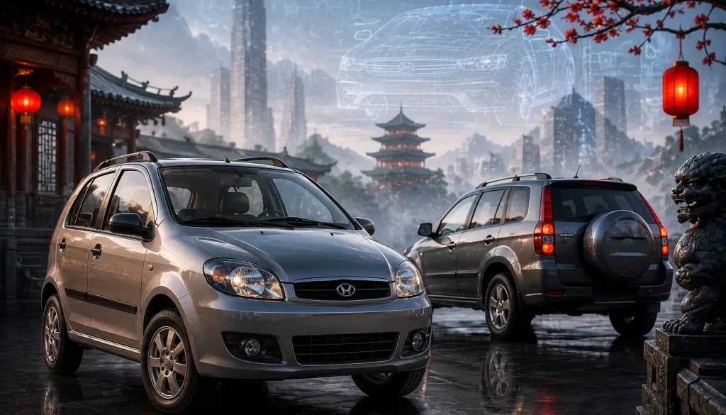 Os Primeiros Clássicos da Marca Chinesa Chery Carros Antigos
