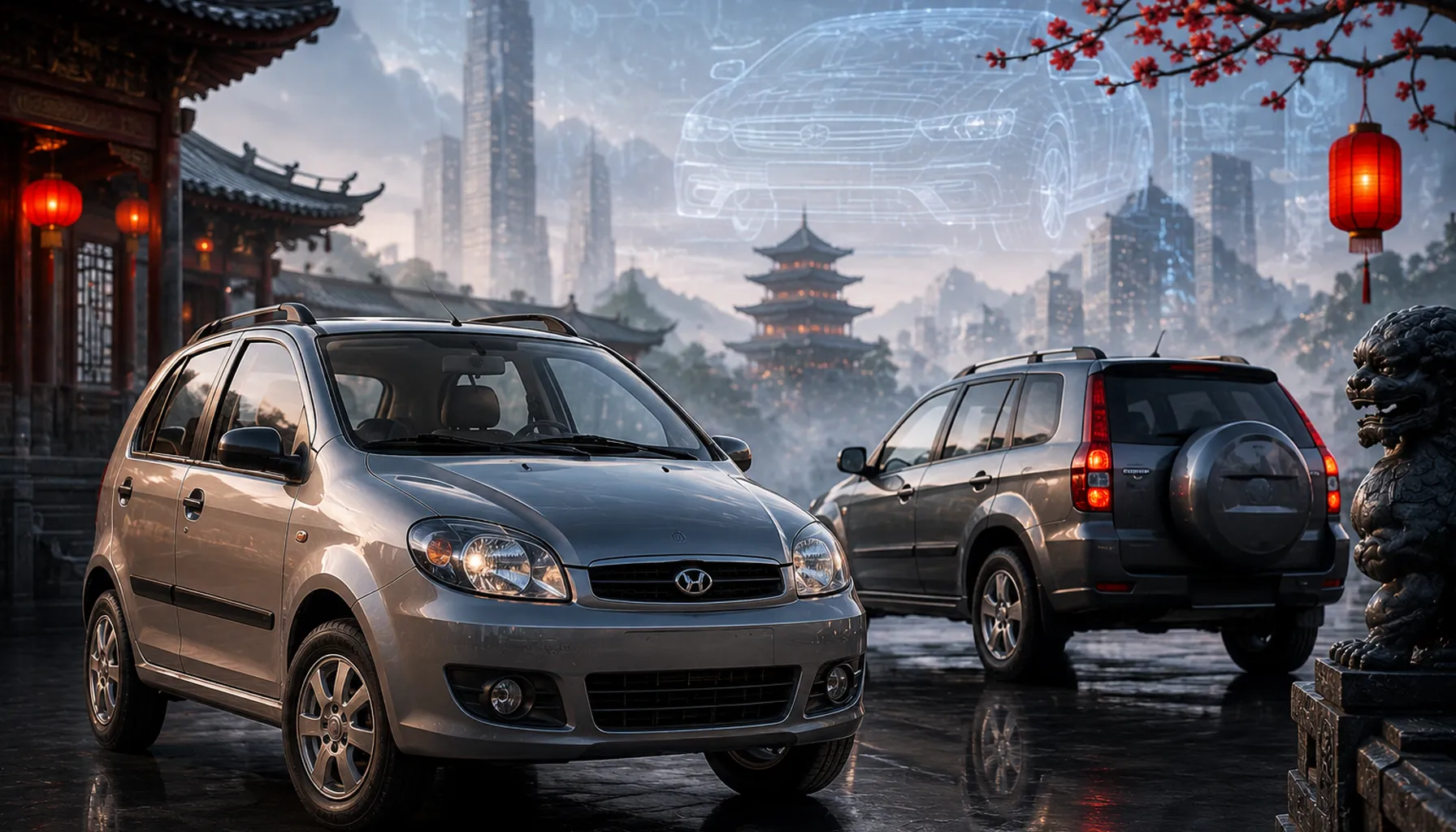 Os Primeiros Clássicos da Marca Chinesa Chery Carros Antigos