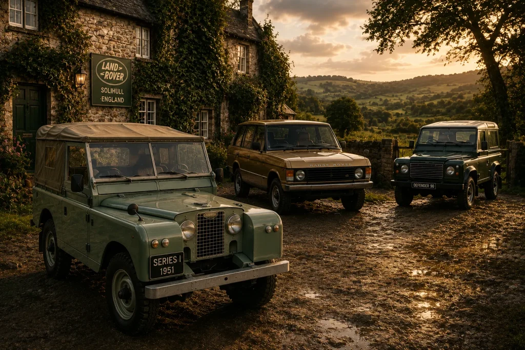 Land Rover antigos que carregam histórias em cada detalhe