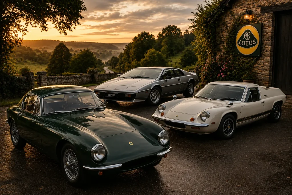 Leveza Britânica que Virou Lenda: Lotus Antigos que Ainda Fascinam